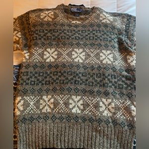 Vintage Polo by Ralph Lauren wool knit sweater crewneck.  hardly worn.